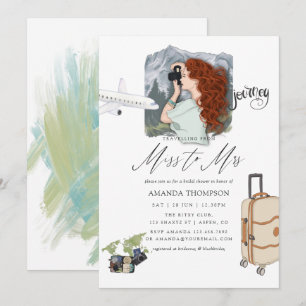 Mlle À Mme Travel Invitation À La Douche Mariale