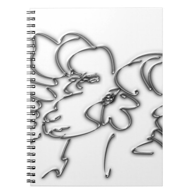 Mlle Mme Mme Iron Aries Carnet (Devant)