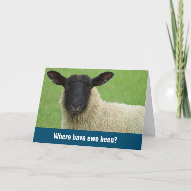 Mlle Vous pensez à vous juste parce que la carte d (Devant)