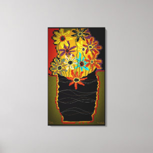 Mlle Zora 19x32 a enveloppé la copie de toile