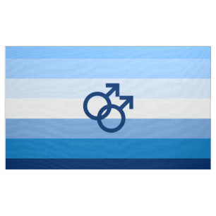 MLM Gay Male Pride Flag Stoff