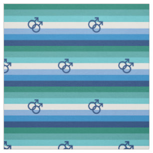 MLM Gay Male Pride Flag Stoff