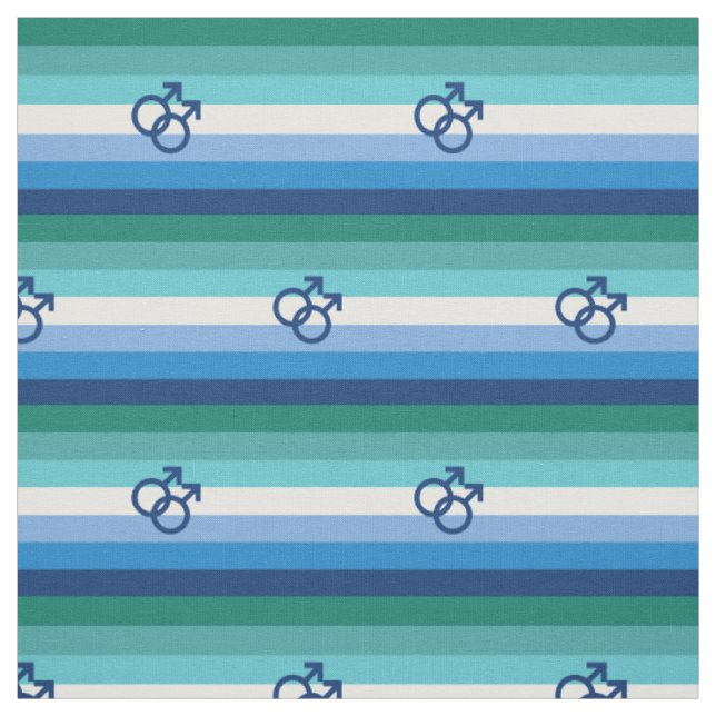MLM Gay Male Pride Flag Stoff (Muster)