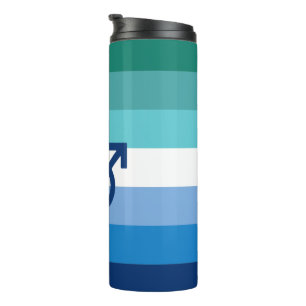 MLM Schwule Pride-Flagge Thermosbecher