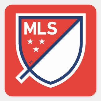 MLS Fußball-Aufkleber Quadratischer Aufkleber