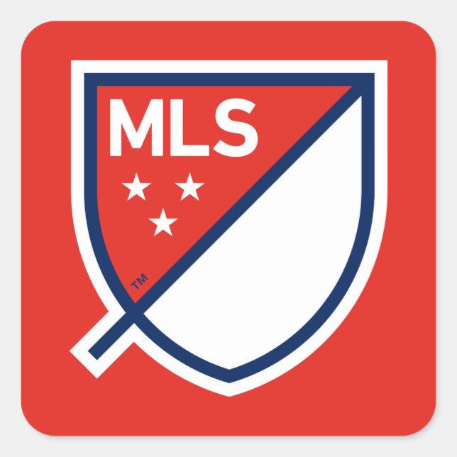 MLS Fußball-Aufkleber Quadratischer Aufkleber (Vorderseite)