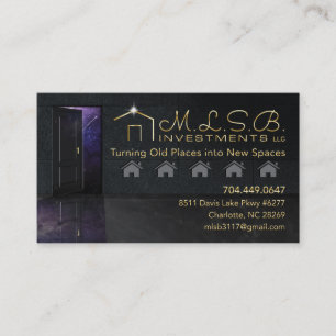 MLSB Investments Business Card Visitenkarte