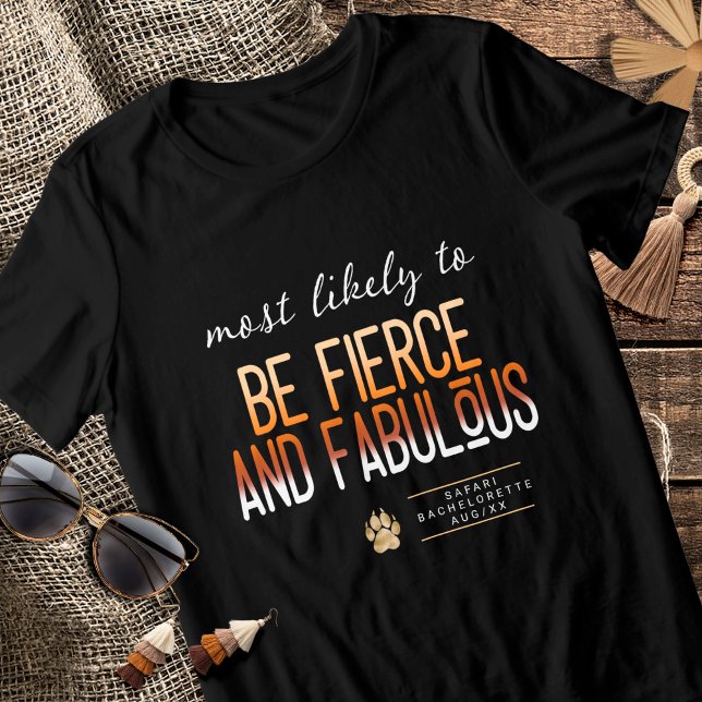 MLT Be Fierce und Fabulous Bachelorette ID1156 Tri-Blend Shirt (Von Creator hochgeladen)