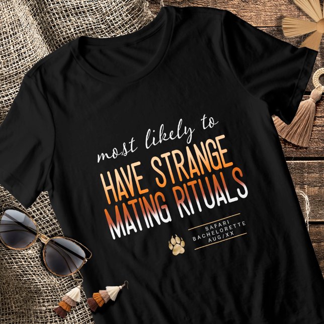 MLT haben seltsame Paarung Ritual Bachelorette ID1 Tri-Blend Shirt (Von Creator hochgeladen)