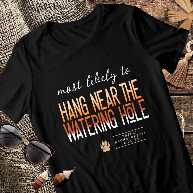 MLT in der Nähe des Wasserloch Bachelorette ID1156 Tri-Blend Shirt (Von Creator hochgeladen)