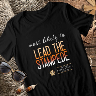 MLT Lead the Stampede Bachelorette ID1156 Tri-Blend Shirt