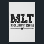 MLT Medical Laboratories Technician Science Labrad Künstlicher Leinwanddruck<br><div class="desc">Dieses komische Labortechnikerdesign für Damen und Herren,  die ihre Labor- und Chemiearbeit Liebe leisten. Zeigen Sie,  dass Sie ein stolzer Labrador-Tech sind. Das Motiv ist das Zitat MLT Medical Laboratory Technician.</div>