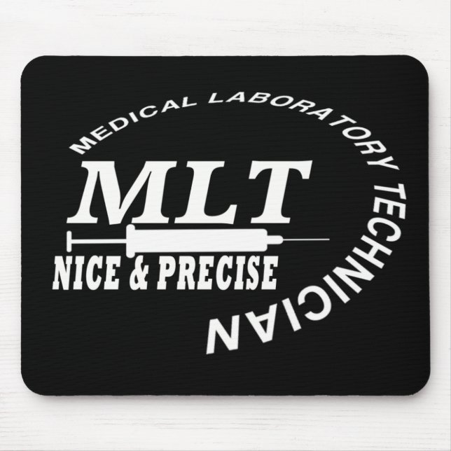 MLT SLOGAN-NETTER UND GENAUER MEDIZINISCHER MOUSEPAD (Vorne)