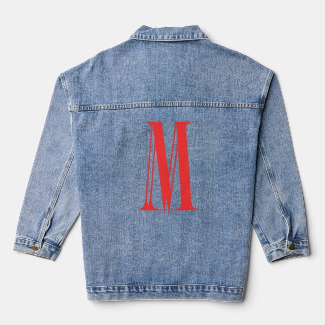 MM Damenjacke Jeansjacke (Rückseite)