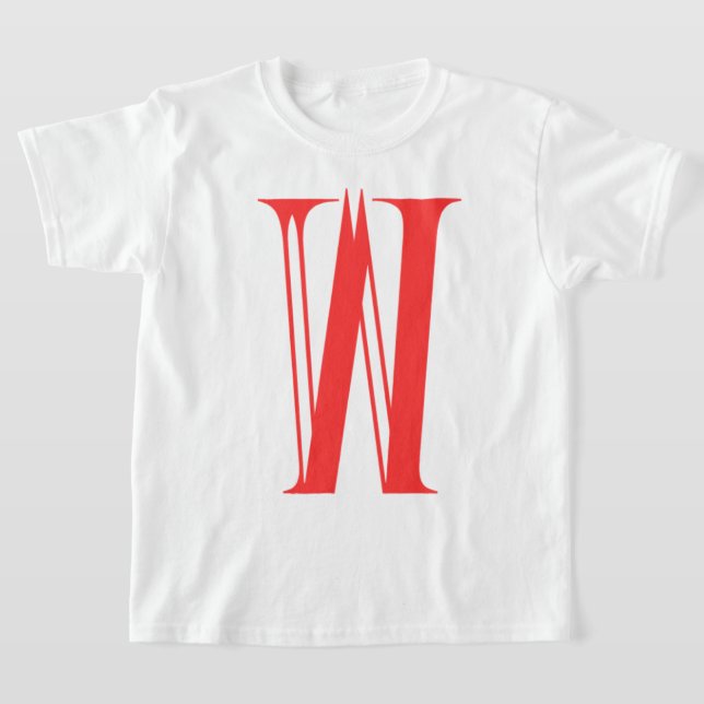 MM 'W' Kinder T-Shirt (Ablage )