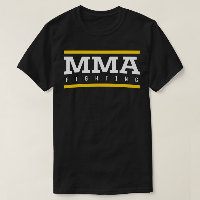 MMA Fighting Logo Essential T Shirt (Design vorne)