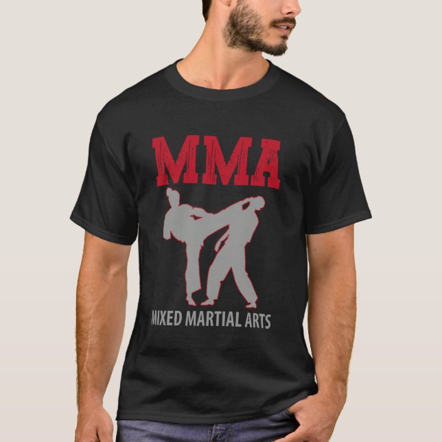 MMA Kickboxing Fighter T-Shirt (Vorderseite)