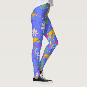 Mme Cheetah Confetti leggings