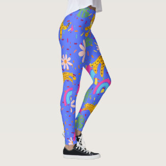Mme Cheetah Confetti leggings