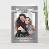 Mme & Mme Lesbian Gay Wedding Réception Invitation