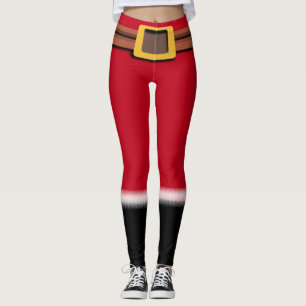Mme Santa CLaus Pants Leggings