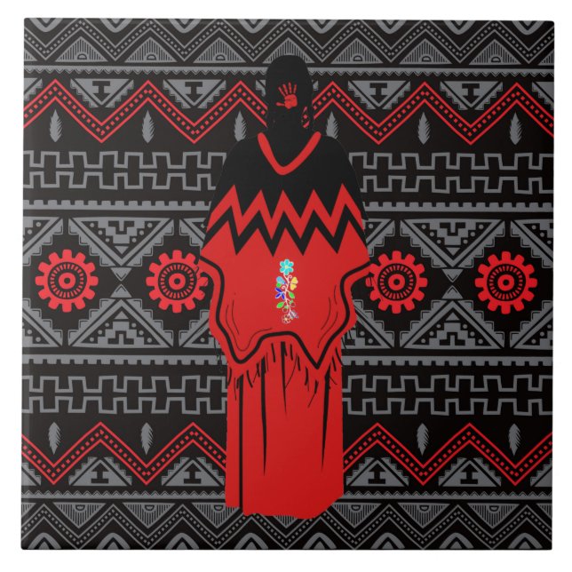 MMIW Mode Ayasha Sud-ouest Carreaux en céramique M (Devant)