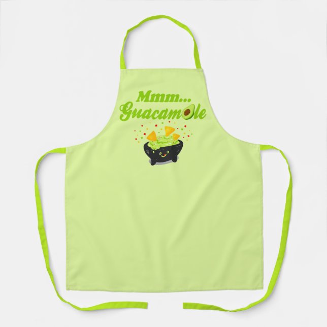 Mmm Guacamole Schürze (Vorderseite)