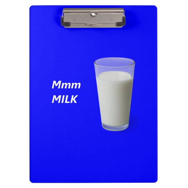 Mmm MILCH Klemmbrett (Vorderseite)