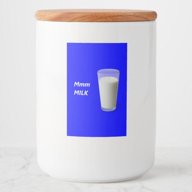 Mmm MILCH Lebensmitteletikett (Vorderseite)
