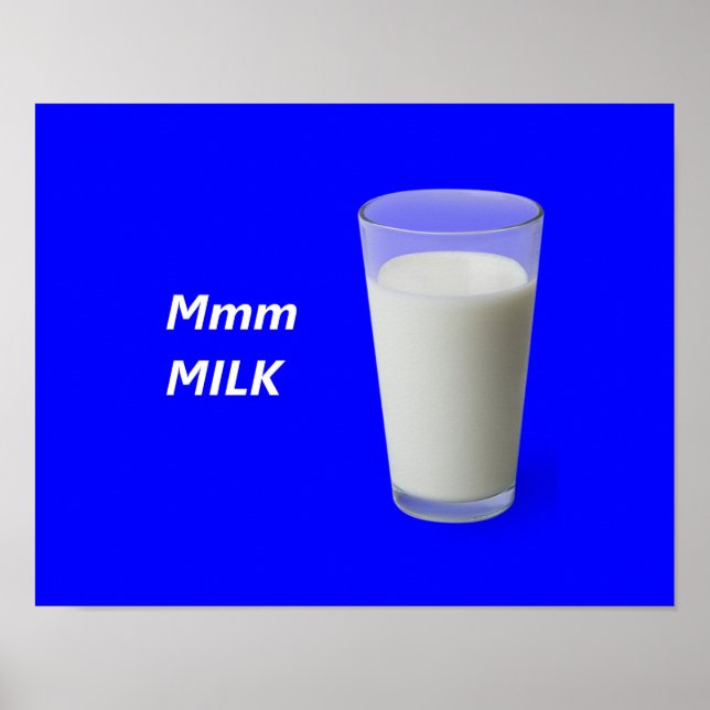 Mmm MILCH Poster (Vorne)