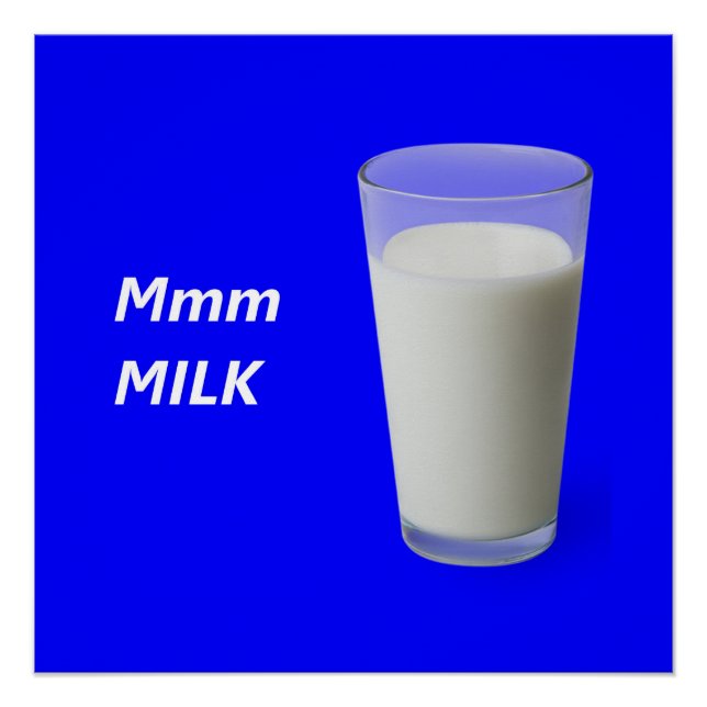Mmm MILCH Poster (Vorderseite)