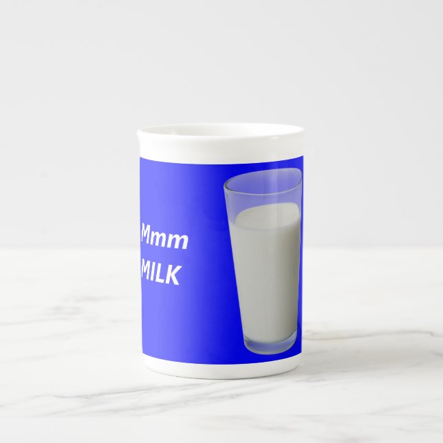 Mmm MILCH Prozellantasse (Vorderseite)