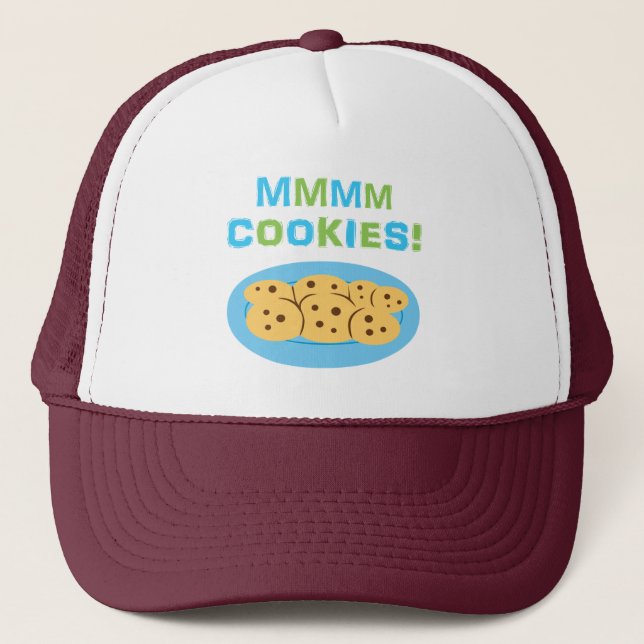 Mmmm Cookies! Truckerkappe (Vorderseite)