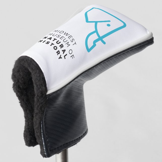 MMNH blaue Elefant-Putter-Abdeckung Golf Headcover (3/4 Vorderseite)