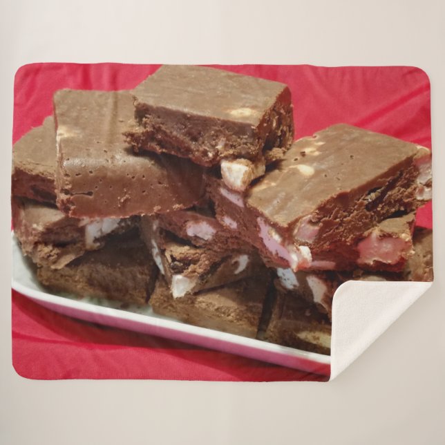 Mmomcherrymarshmallowfuge Sherpadecke (Vorderseite (Horizontal))