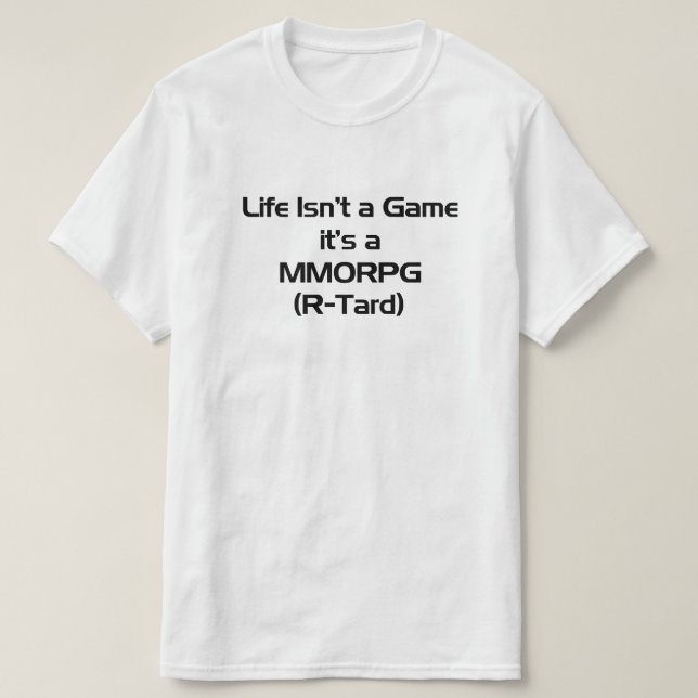 MMORPG T - Shirt (Design vorne)