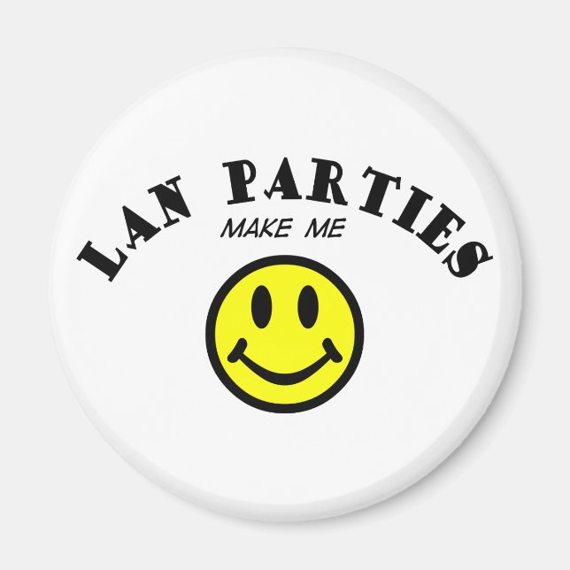 MMS: Lan-Party Magnet (Vorne)