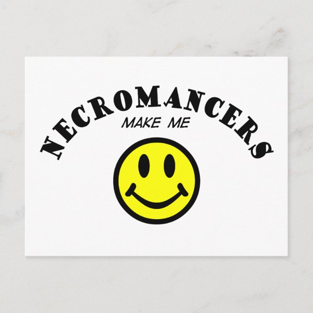 MMS: Nekromanten Postkarte (Vorderseite)