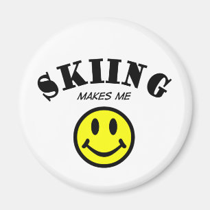 MMS: Skifahren Magnet