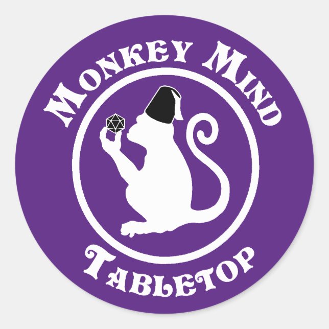 MMT-Logo-Aufkleber Runder Aufkleber (Vorderseite)