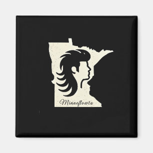 Mn Hat Trick Helden Herren Minnesota Hockey Haare Magnet
