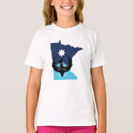 MN Loon Rising - MN Pride, Strength, Love & Hope T-Shirt