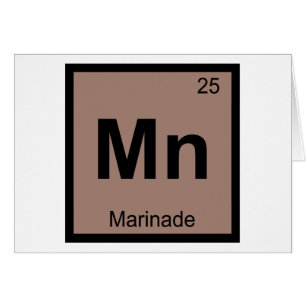 Mn - Marinade Chemistry Periodic Table Symbol