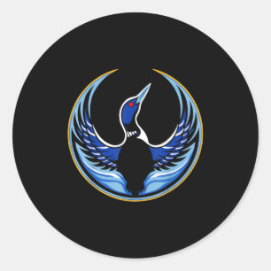 Mn Rebel Loon Alliance Mn Rebel Loon Alliance Runder Aufkleber