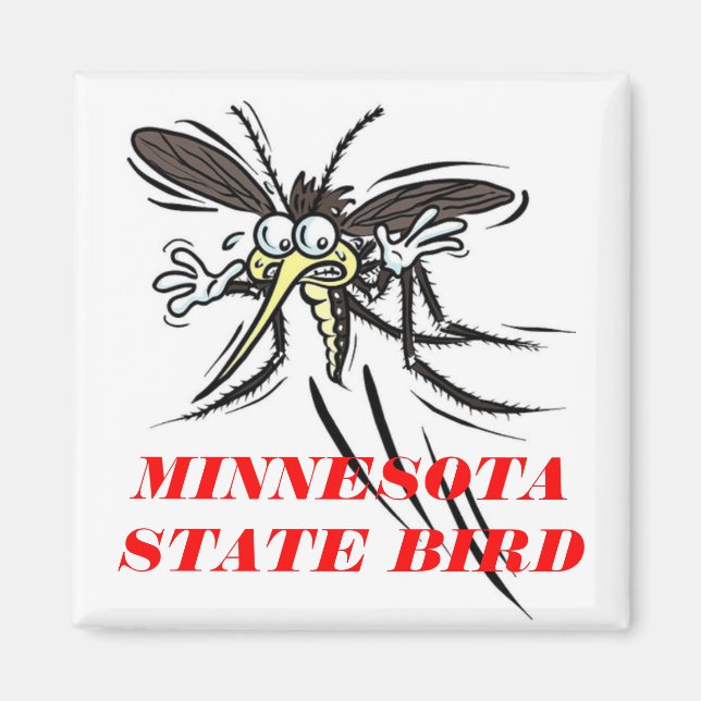 MN STAAT BIRD MAGNET (Vorne)