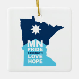 MN Strong  Keramikornament