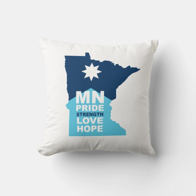 MN Strong  Kissen (Vorderseite)