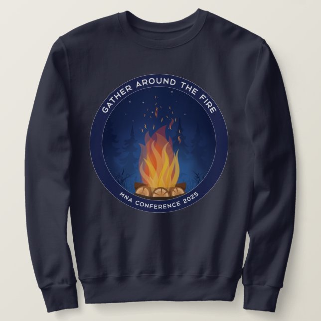 MNA Conference 2025 Men's sizing Sweatshirt Navy (Design devant)