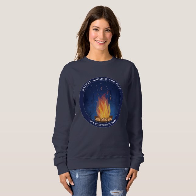 MNA Conference 2025 Women's Sizing Sweatshirt Navy (Devant entier)