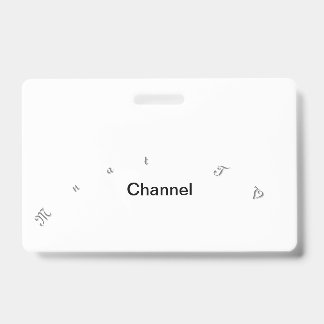 Mnat TV-Sender-Einladungssammlung Ausweis